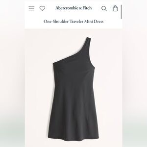 Abercrombie & Fitch one shoulder traveler mini dress - size Small